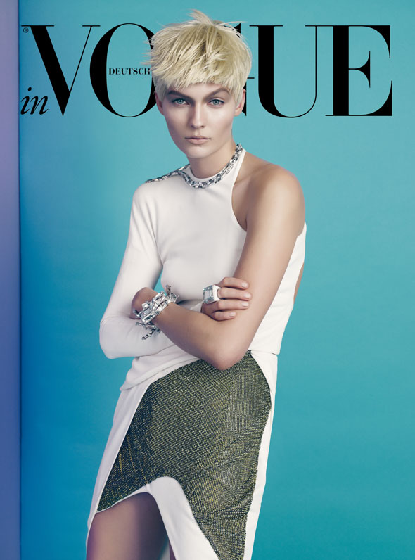 Mugler Spring 2012 RTW, Vogue Germany June 2012. Photography Lado Alexi.