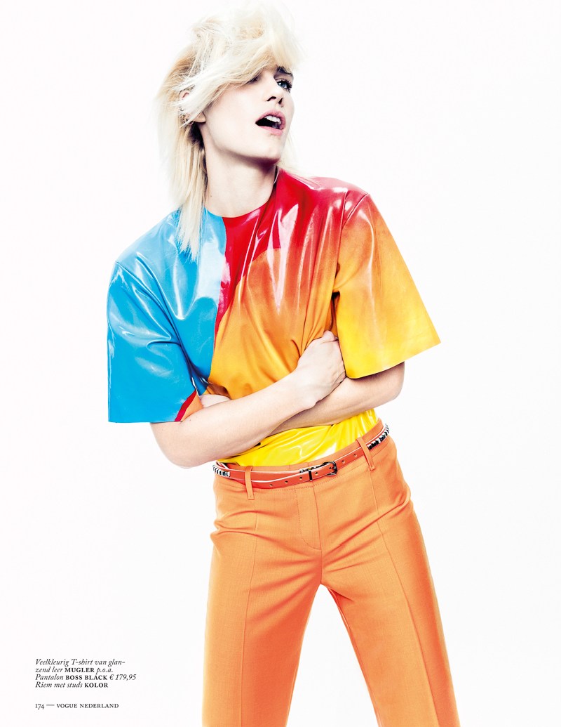 Mugler Spring 2013 RTW, Vogue Netherlands March 2013. Photography Marc De Groot.