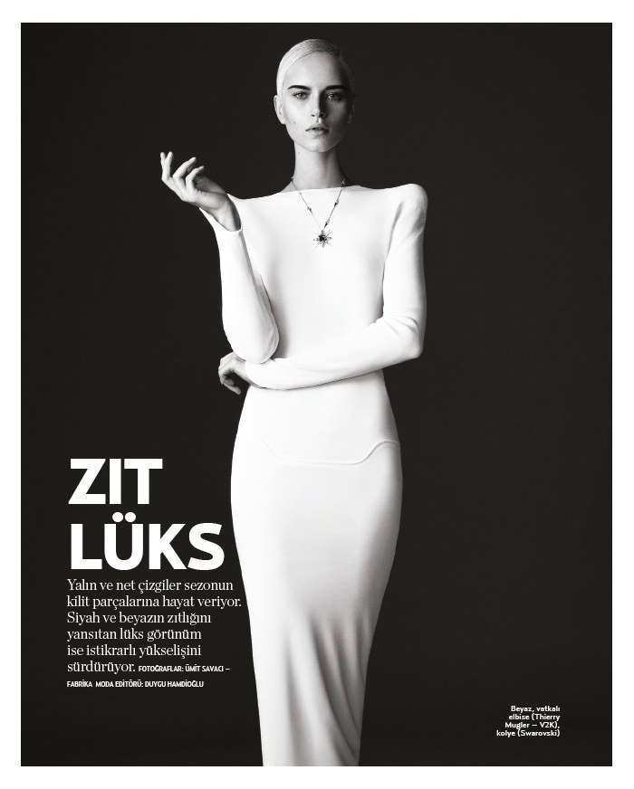 Mugler Fall 2011 RTW, Marie Claire Turkey November 2011. Photography Umit Savaci.