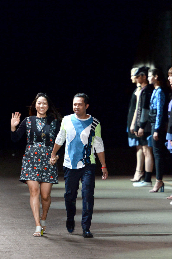 Carol Lim and Humberto Leon