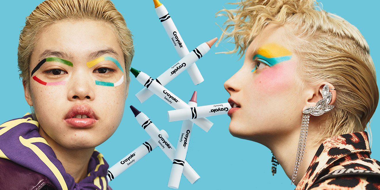 Color Outside the Lines with Crayola Beauty